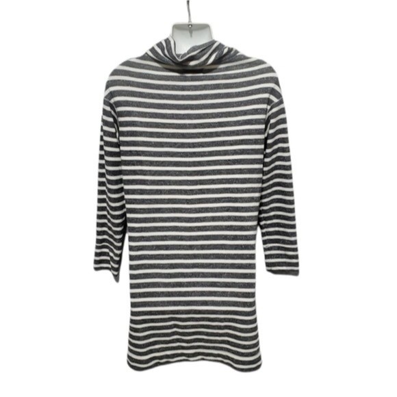 MAX Studio Nautical Stiped Long Sweatshirt - Picture 2 of 6